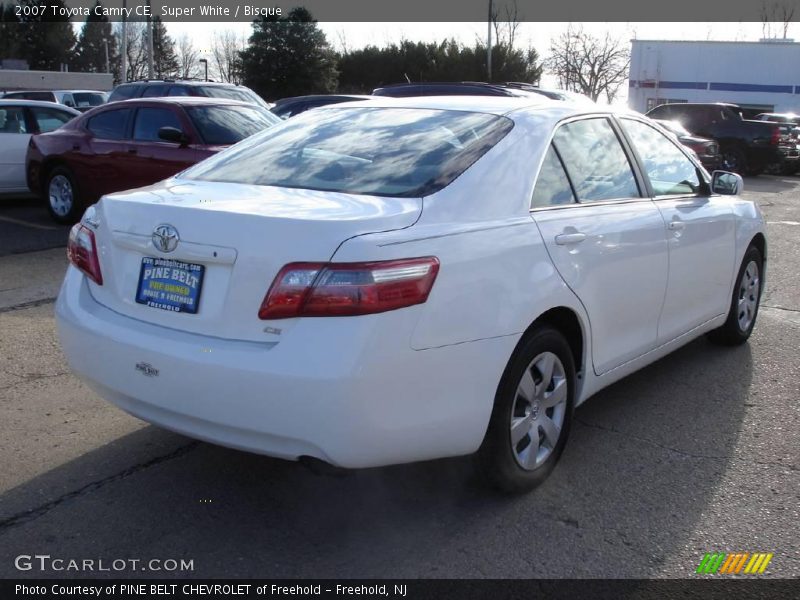 Super White / Bisque 2007 Toyota Camry CE