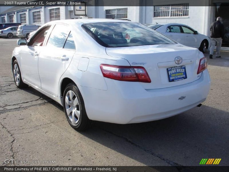 Super White / Bisque 2007 Toyota Camry CE