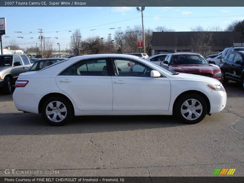 Super White / Bisque 2007 Toyota Camry CE
