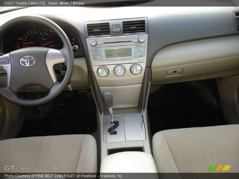 Super White / Bisque 2007 Toyota Camry CE