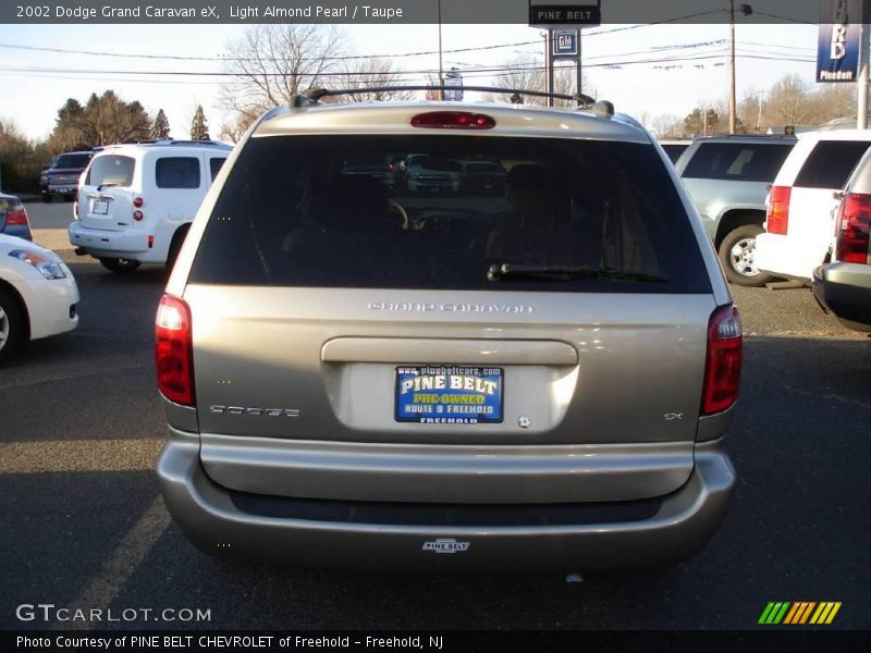 Light Almond Pearl / Taupe 2002 Dodge Grand Caravan eX