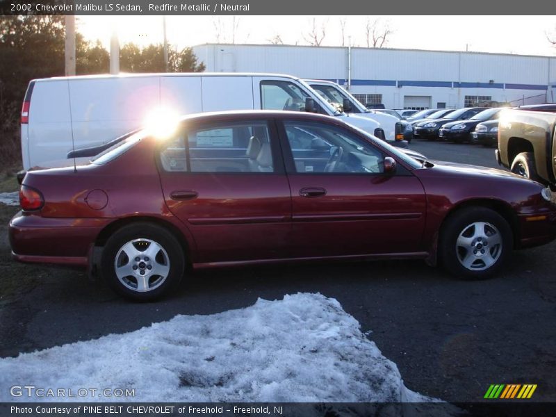 Redfire Metallic / Neutral 2002 Chevrolet Malibu LS Sedan
