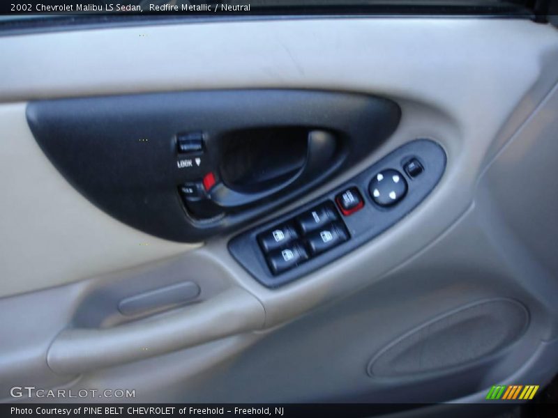Redfire Metallic / Neutral 2002 Chevrolet Malibu LS Sedan