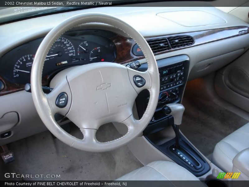 Redfire Metallic / Neutral 2002 Chevrolet Malibu LS Sedan