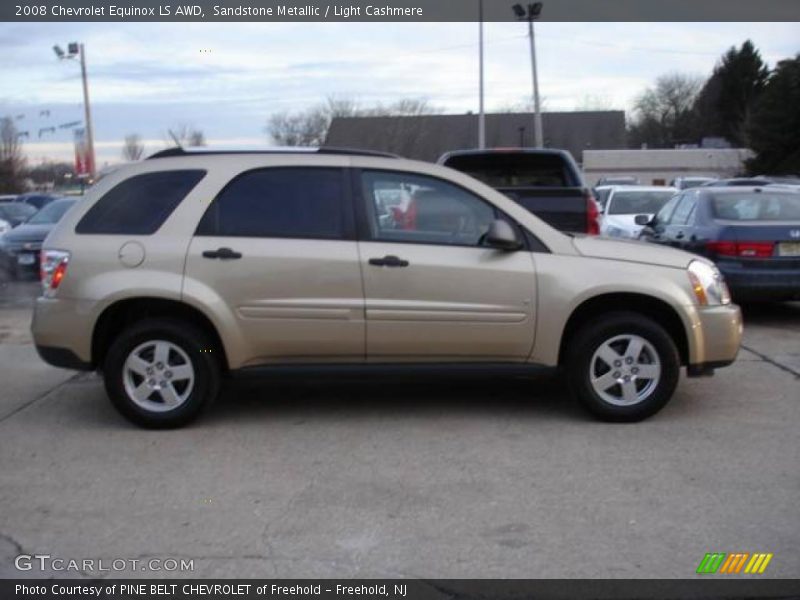 Sandstone Metallic / Light Cashmere 2008 Chevrolet Equinox LS AWD