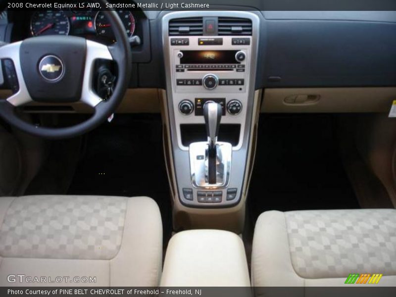 Sandstone Metallic / Light Cashmere 2008 Chevrolet Equinox LS AWD