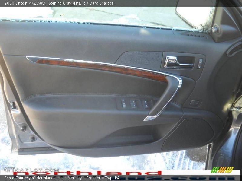 Sterling Gray Metallic / Dark Charcoal 2010 Lincoln MKZ AWD