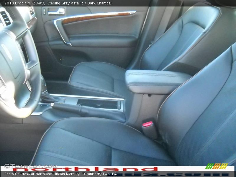 Sterling Gray Metallic / Dark Charcoal 2010 Lincoln MKZ AWD