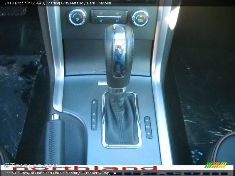 Sterling Gray Metallic / Dark Charcoal 2010 Lincoln MKZ AWD