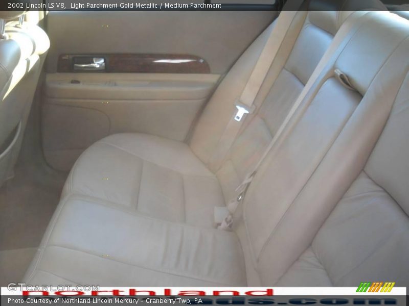 Light Parchment Gold Metallic / Medium Parchment 2002 Lincoln LS V8