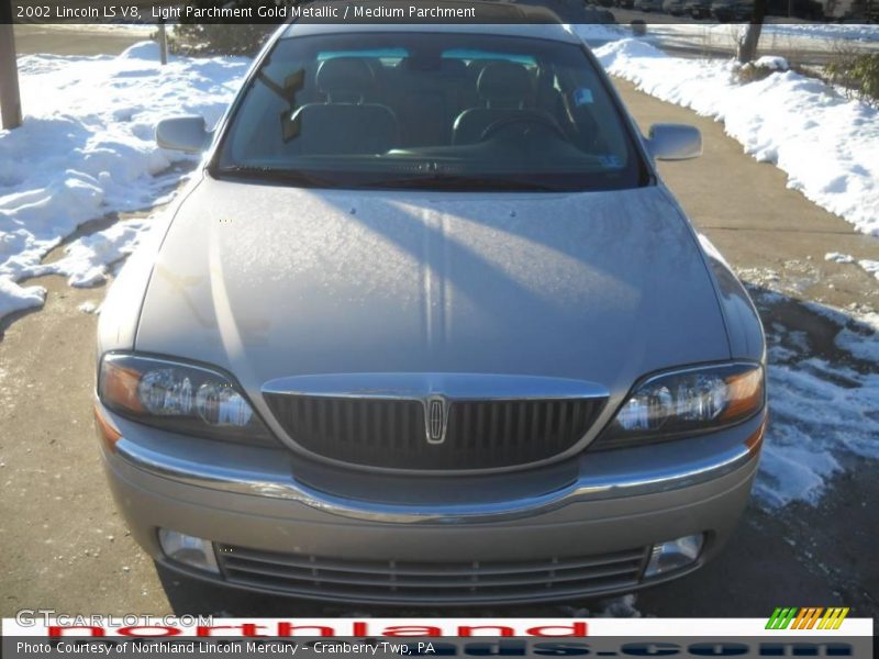 Light Parchment Gold Metallic / Medium Parchment 2002 Lincoln LS V8