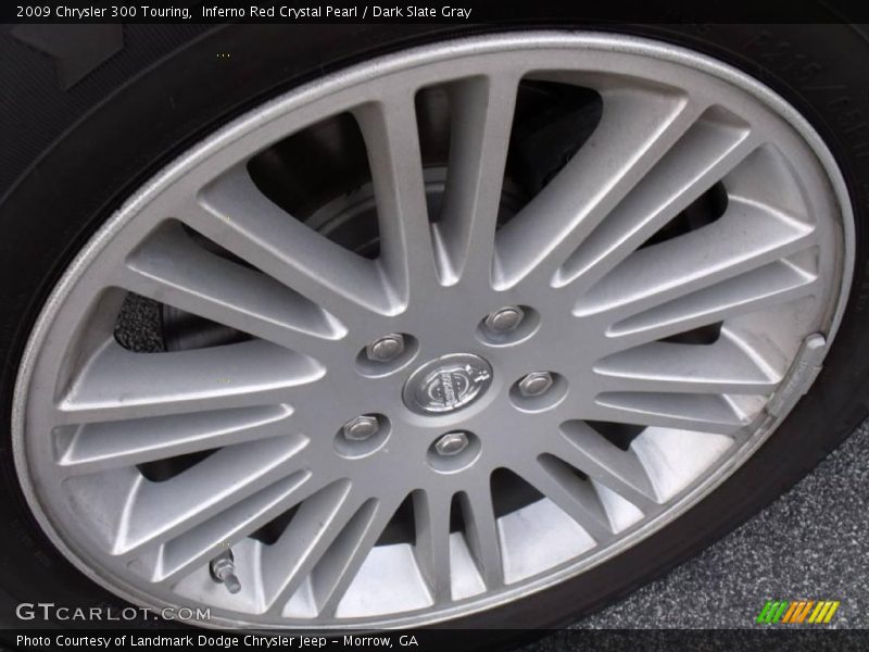 Inferno Red Crystal Pearl / Dark Slate Gray 2009 Chrysler 300 Touring