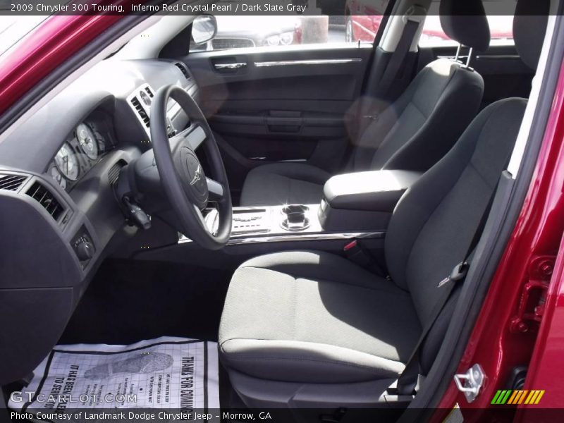 Inferno Red Crystal Pearl / Dark Slate Gray 2009 Chrysler 300 Touring