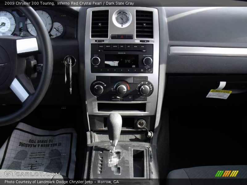 Inferno Red Crystal Pearl / Dark Slate Gray 2009 Chrysler 300 Touring