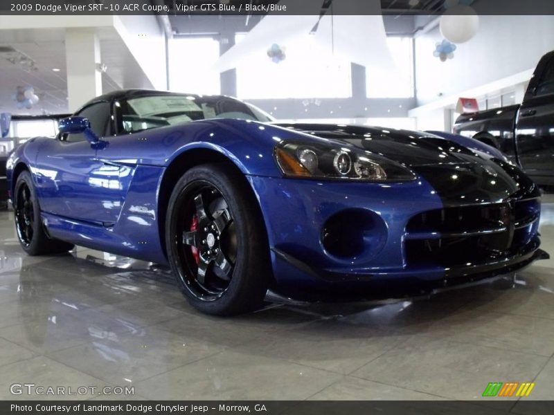 Viper GTS Blue / Black/Blue 2009 Dodge Viper SRT-10 ACR Coupe