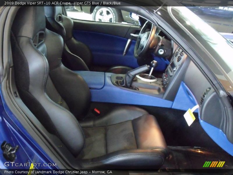  2009 Viper SRT-10 ACR Coupe Black/Blue Interior