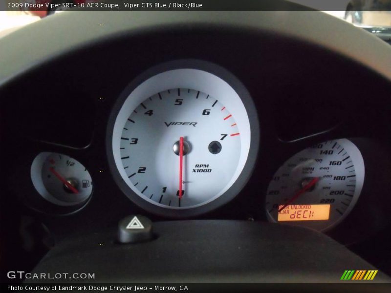 Viper GTS Blue / Black/Blue 2009 Dodge Viper SRT-10 ACR Coupe