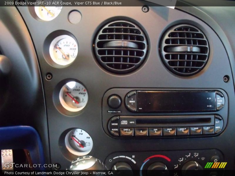 Viper GTS Blue / Black/Blue 2009 Dodge Viper SRT-10 ACR Coupe
