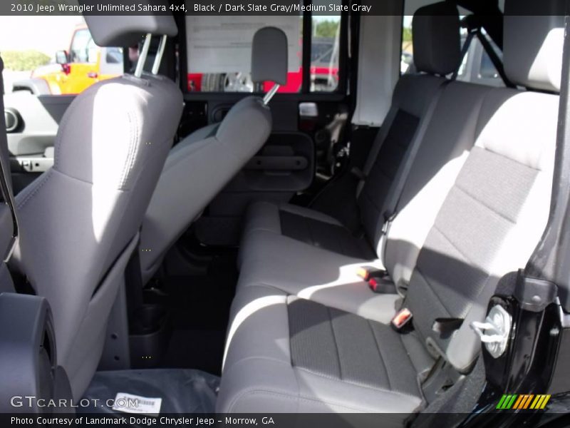 Black / Dark Slate Gray/Medium Slate Gray 2010 Jeep Wrangler Unlimited Sahara 4x4