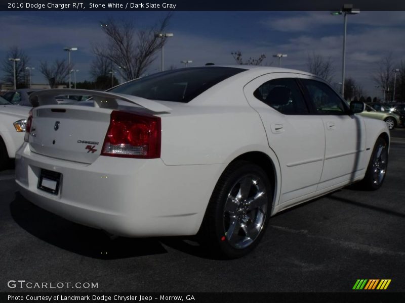 Stone White / Dark Slate Gray 2010 Dodge Charger R/T