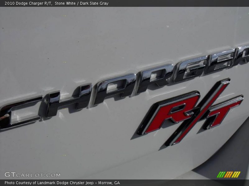 Stone White / Dark Slate Gray 2010 Dodge Charger R/T