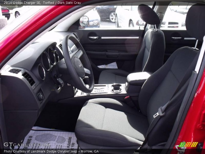 TorRed / Dark Slate Gray 2010 Dodge Charger SE
