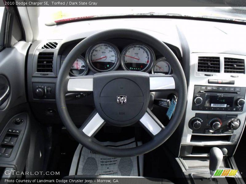 TorRed / Dark Slate Gray 2010 Dodge Charger SE