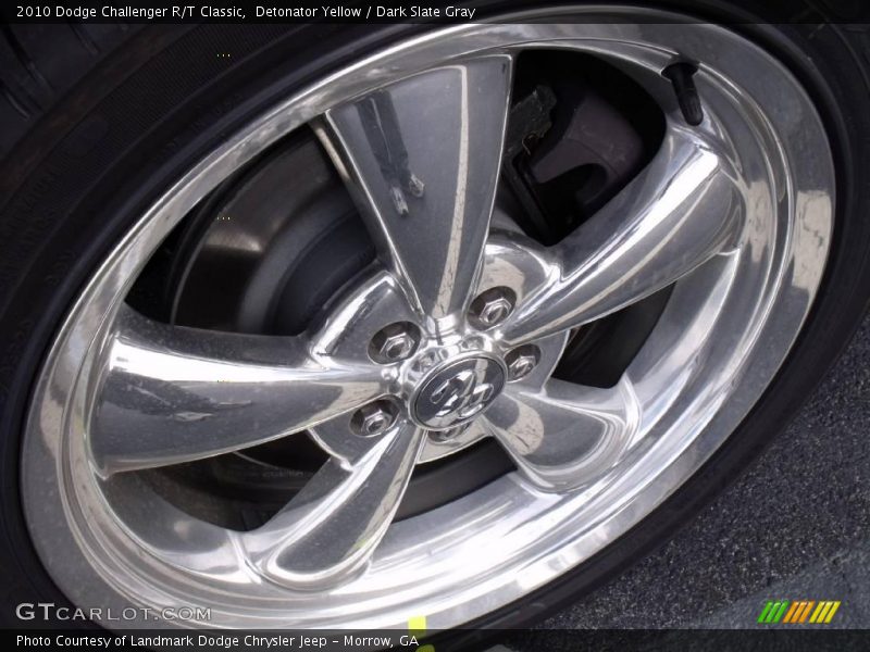 Detonator Yellow / Dark Slate Gray 2010 Dodge Challenger R/T Classic