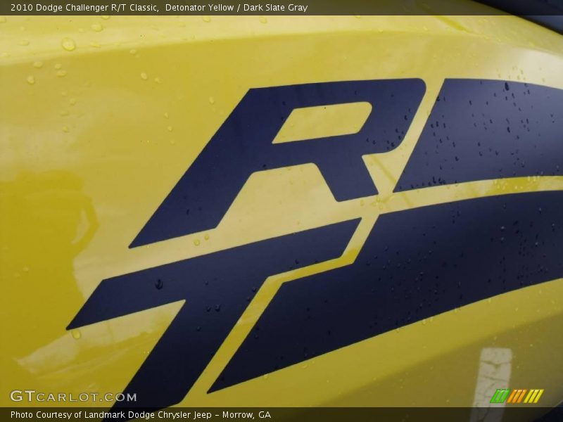 Detonator Yellow / Dark Slate Gray 2010 Dodge Challenger R/T Classic