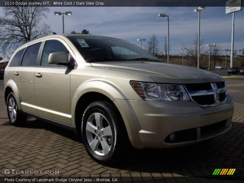 White Gold / Dark Slate Gray 2010 Dodge Journey SXT