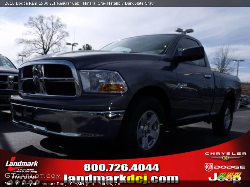 Mineral Gray Metallic / Dark Slate Gray 2010 Dodge Ram 1500 SLT Regular Cab