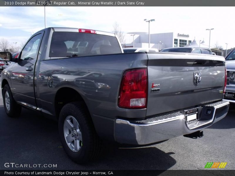 Mineral Gray Metallic / Dark Slate Gray 2010 Dodge Ram 1500 SLT Regular Cab