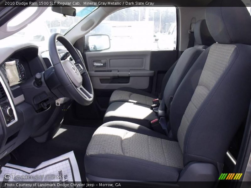Mineral Gray Metallic / Dark Slate Gray 2010 Dodge Ram 1500 SLT Regular Cab