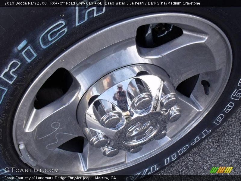 Deep Water Blue Pearl / Dark Slate/Medium Graystone 2010 Dodge Ram 2500 TRX4-Off Road Crew Cab 4x4