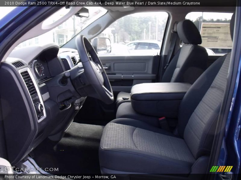 Deep Water Blue Pearl / Dark Slate/Medium Graystone 2010 Dodge Ram 2500 TRX4-Off Road Crew Cab 4x4