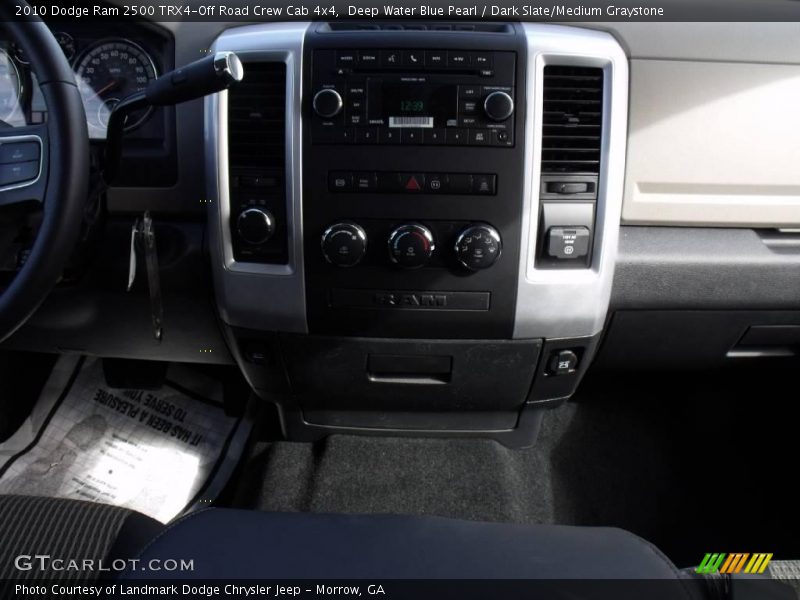 Deep Water Blue Pearl / Dark Slate/Medium Graystone 2010 Dodge Ram 2500 TRX4-Off Road Crew Cab 4x4