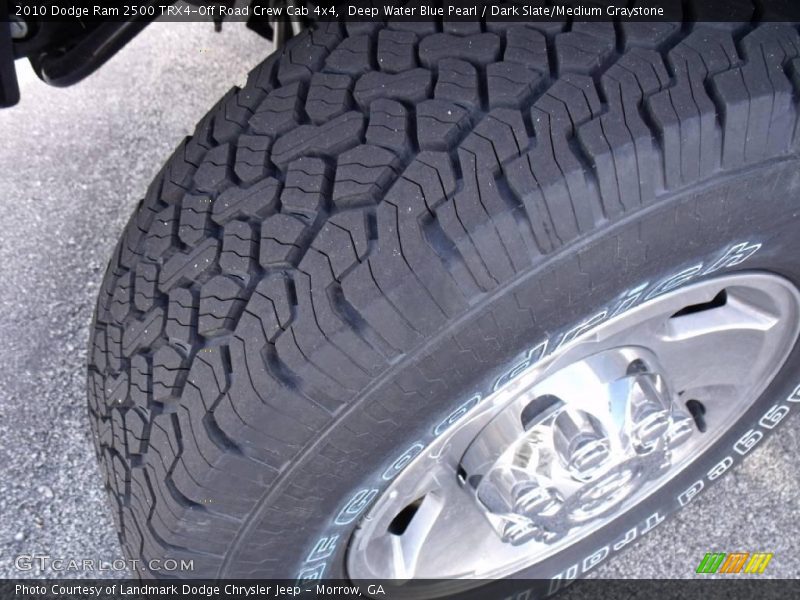 Deep Water Blue Pearl / Dark Slate/Medium Graystone 2010 Dodge Ram 2500 TRX4-Off Road Crew Cab 4x4