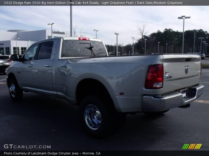 Light Graystone Pearl / Dark Slate/Medium Graystone 2010 Dodge Ram 3500 Big Horn Edition Crew Cab 4x4 Dually