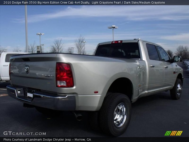 Light Graystone Pearl / Dark Slate/Medium Graystone 2010 Dodge Ram 3500 Big Horn Edition Crew Cab 4x4 Dually