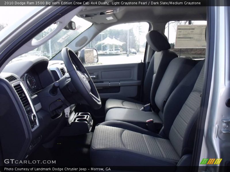 Light Graystone Pearl / Dark Slate/Medium Graystone 2010 Dodge Ram 3500 Big Horn Edition Crew Cab 4x4 Dually