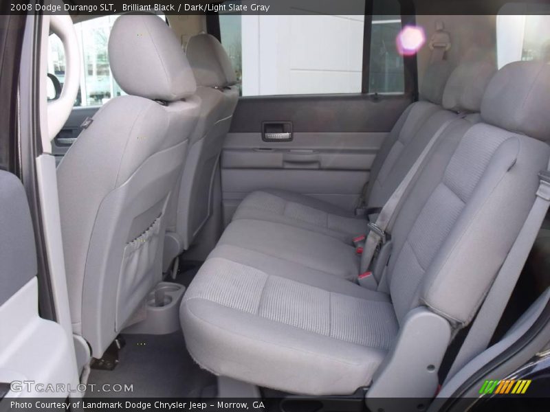 Brilliant Black / Dark/Light Slate Gray 2008 Dodge Durango SLT