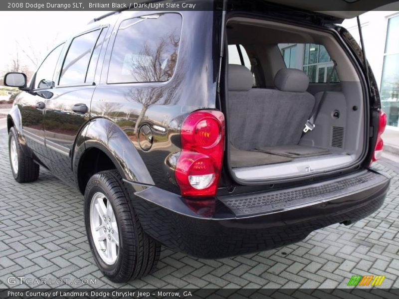 Brilliant Black / Dark/Light Slate Gray 2008 Dodge Durango SLT