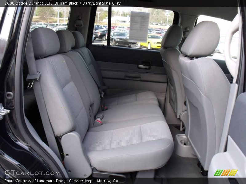Brilliant Black / Dark/Light Slate Gray 2008 Dodge Durango SLT