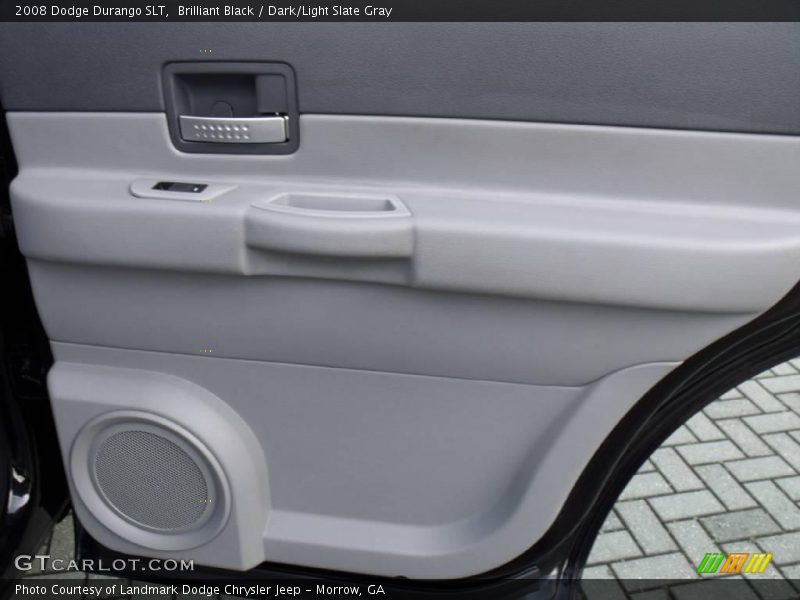 Brilliant Black / Dark/Light Slate Gray 2008 Dodge Durango SLT