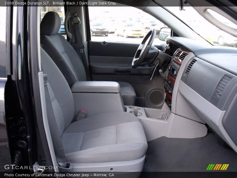 Brilliant Black / Dark/Light Slate Gray 2008 Dodge Durango SLT