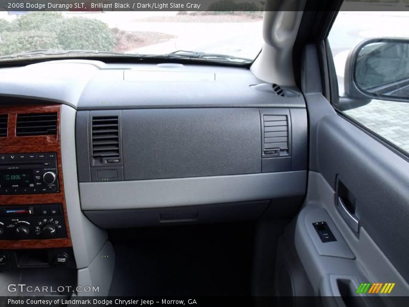 Brilliant Black / Dark/Light Slate Gray 2008 Dodge Durango SLT