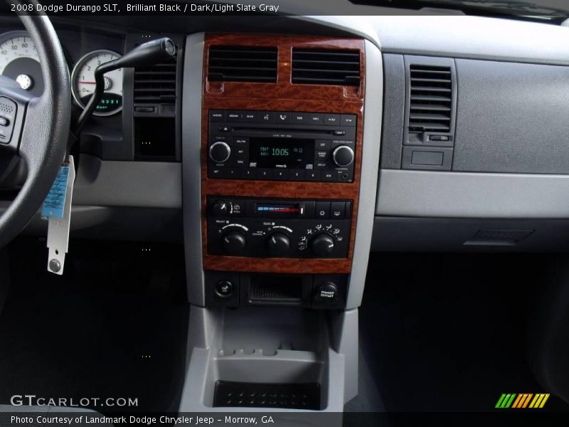 Brilliant Black / Dark/Light Slate Gray 2008 Dodge Durango SLT