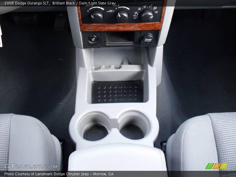 Brilliant Black / Dark/Light Slate Gray 2008 Dodge Durango SLT