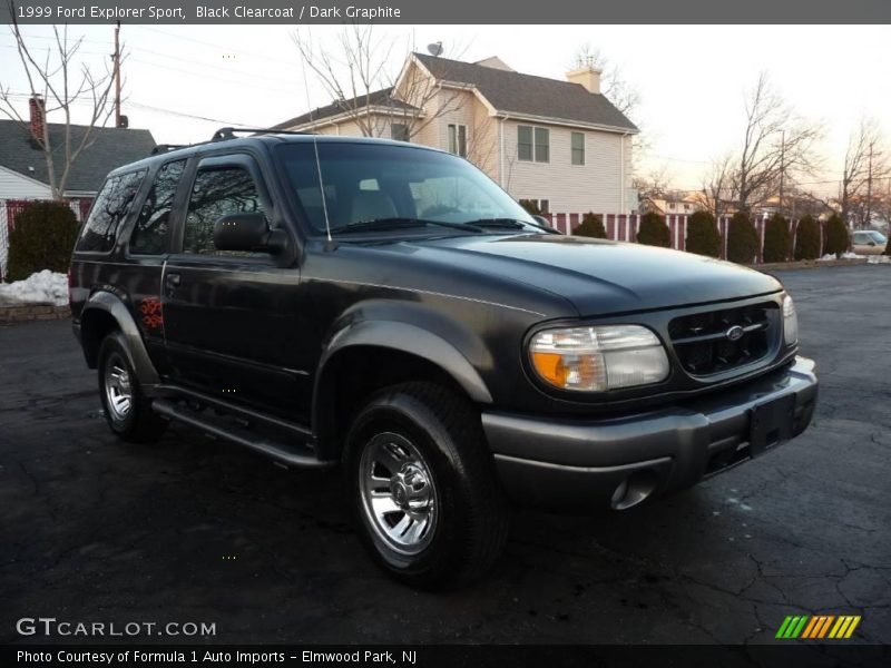 Black Clearcoat / Dark Graphite 1999 Ford Explorer Sport