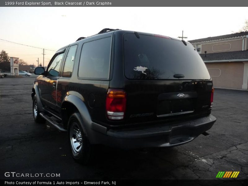 Black Clearcoat / Dark Graphite 1999 Ford Explorer Sport